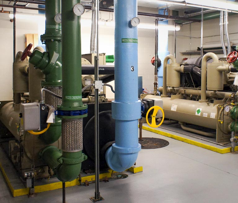 Boiler Setup At Wrigley Innovation Center