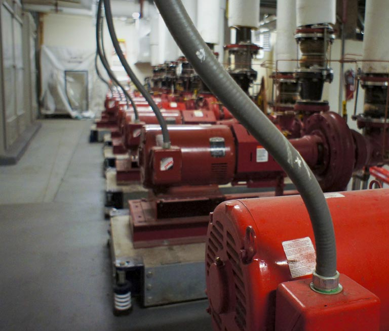 Hvac Array At Hospital