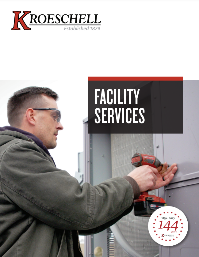 Kroeschell Brochure Cover - Facility Services