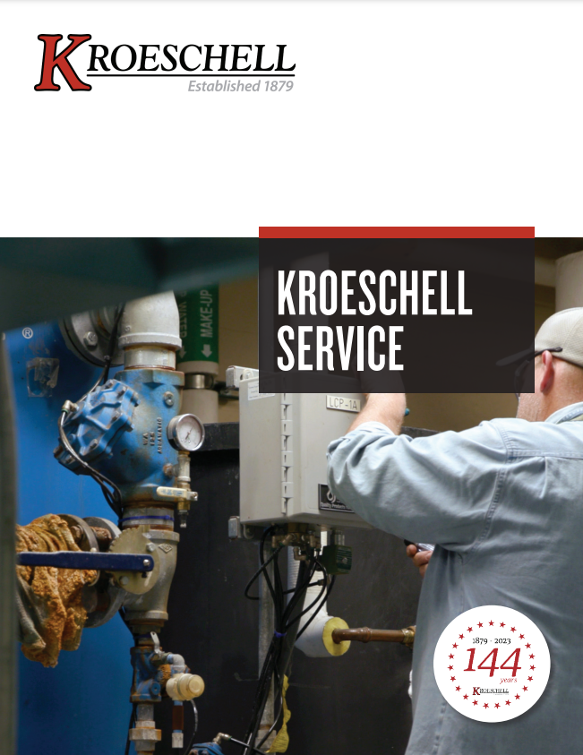 Kroeschell Brochure Cover - Kroeschell Service